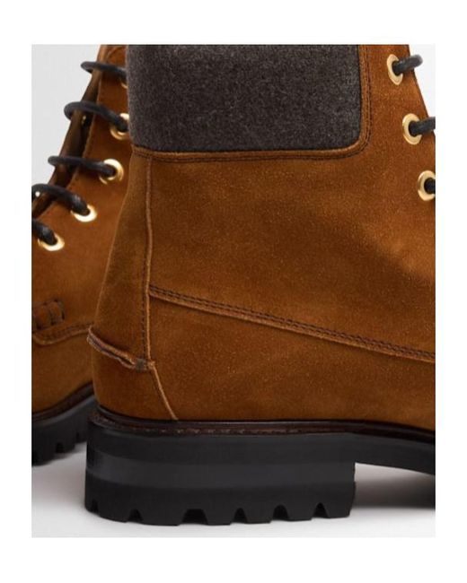 Church's Brown Padstow Suede Boots for men