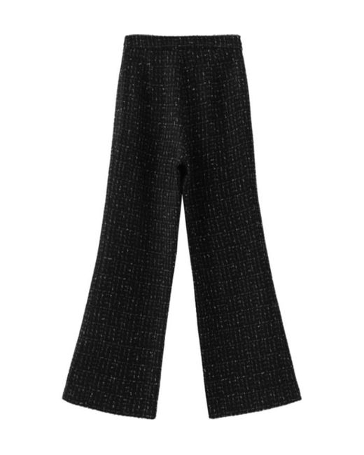 Marissa Chiara Black Pocket Casual Pants