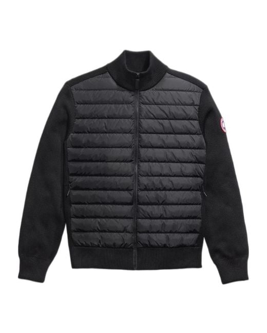 Canada Goose Men's Gray Hybridge Knit Jacket