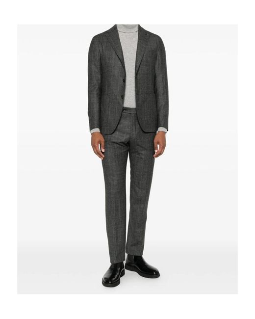 Tagliatore Gray Long-Sleeved Suit for men