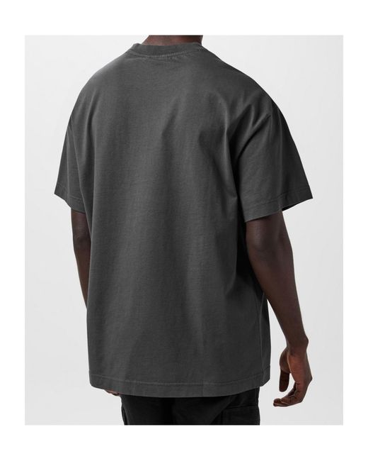 Barbour Black Oversized Collins T-Shirt for men