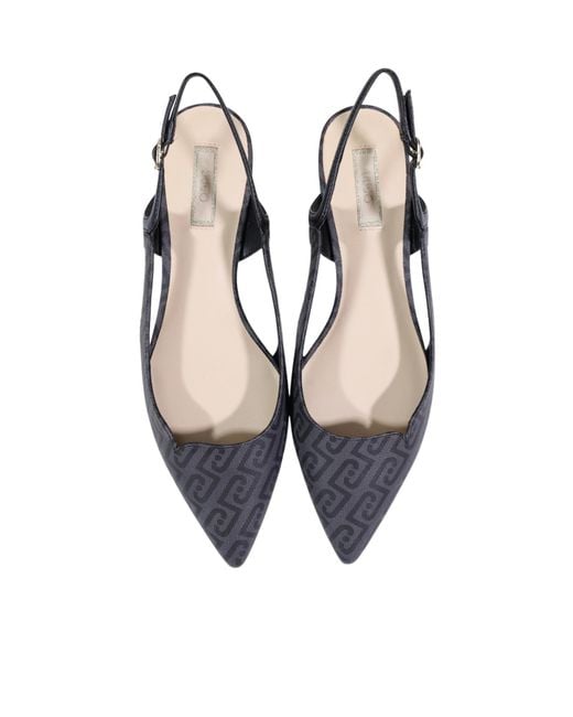 Liu Jo Multicolor Pointed-Toe Flat Sandals