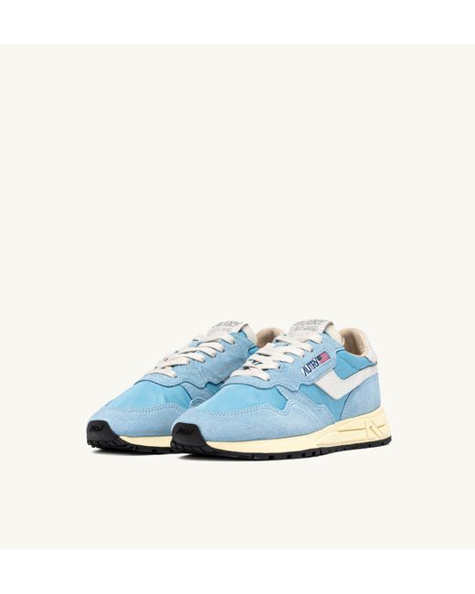 Autry Blue Retro Runner Sneakers