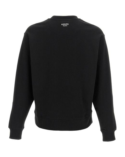 KENZO Black Pop Embroidered Sweatshirt for men