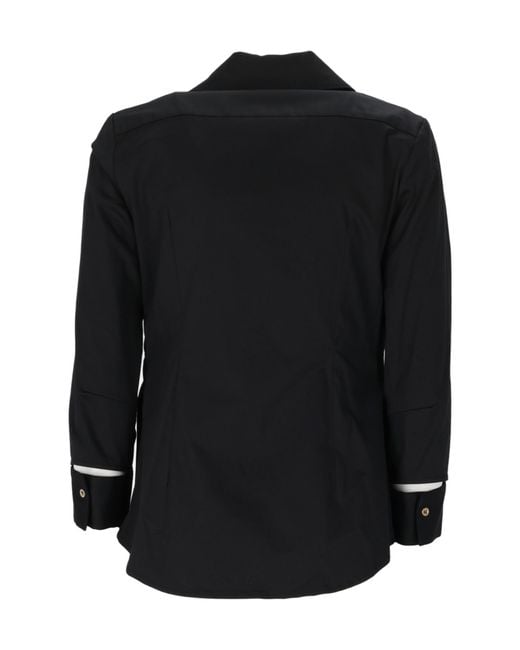 Elisabetta Franchi Black Long-Sleeved Shirt