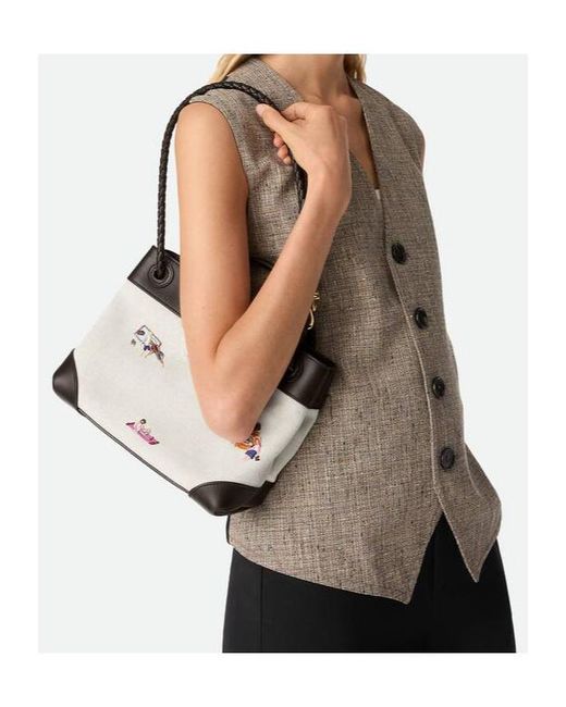 Bottega Veneta Metallic Small Andiamo