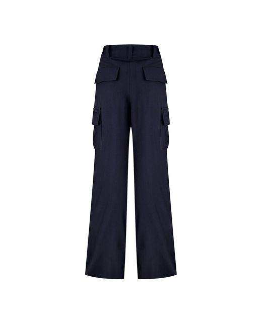Bottega Veneta Blue Long Casual Pants