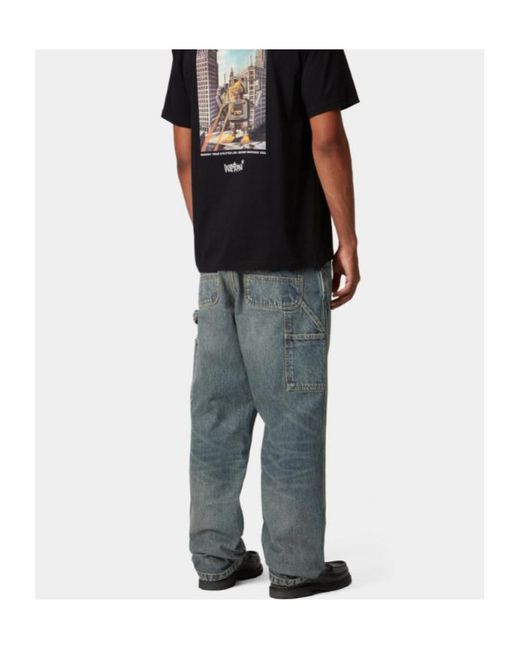 Carhartt Gray Single Knee Jeans for men
