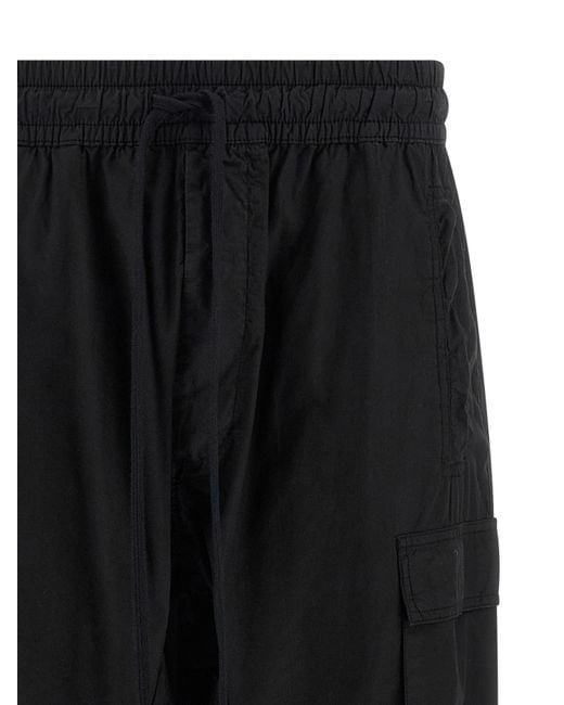 Thom Krom Black 41 Wrinkled Cargo Pants for men