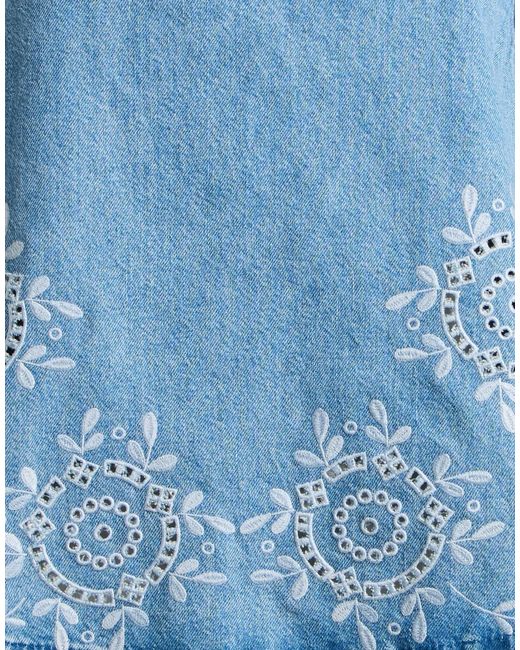 Ganni Blue Top Cotton