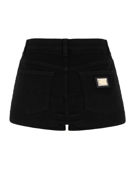 Dolce & Gabbana Black Dolce & Gabbana Shorts