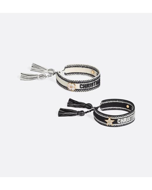 Dior White Christian Bracelet Set
