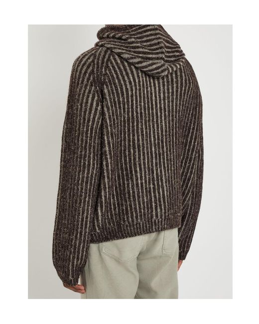 Our Legacy Multicolor Striped Wool Knit Sweater for men