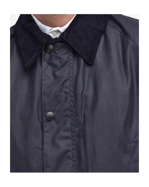 Barbour Blue Ashby Waterproof And Windproof Long-Sleeved Jacket for men