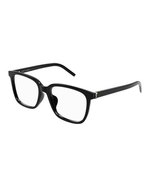 Saint Laurent Black Full Frame Plain Mirror