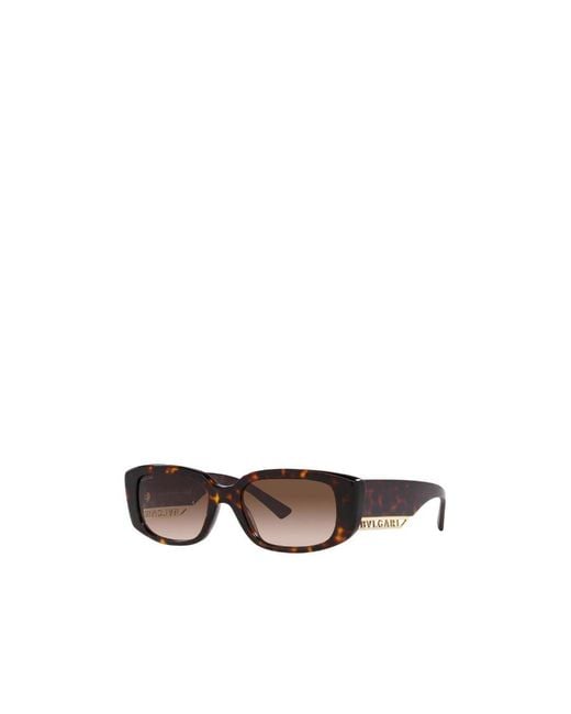 BVLGARI White Logo Logo Sunglasses