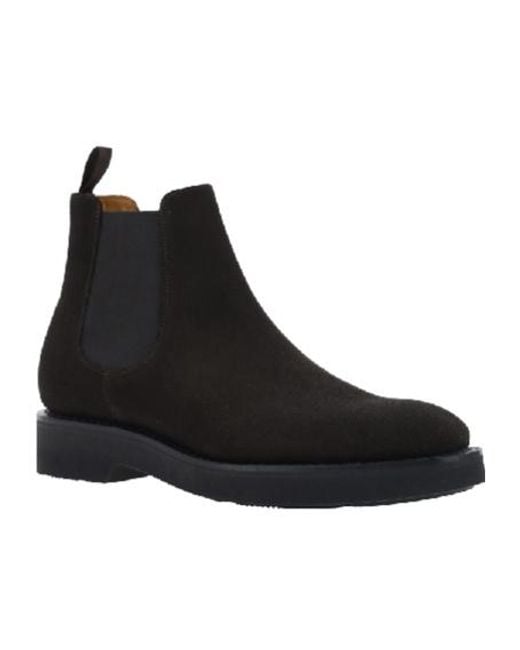 Church's Black Amberley R173 Slip-On Chelsea Boots for men