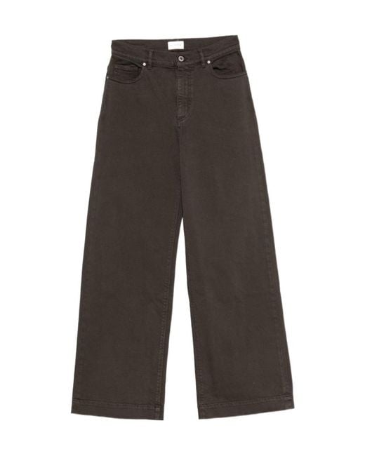 P.A.R.O.S.H. Gray Five-Pocket Jeans
