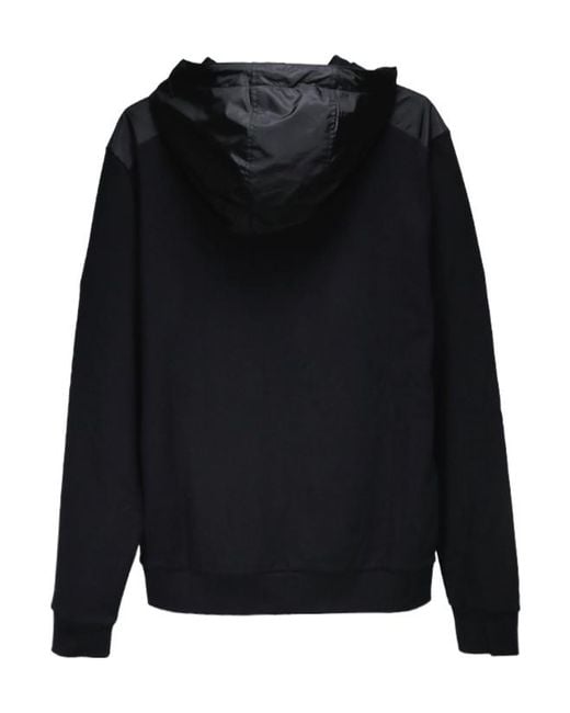 Prada Black Long-Sleeved Hooded Casual Jacket for men