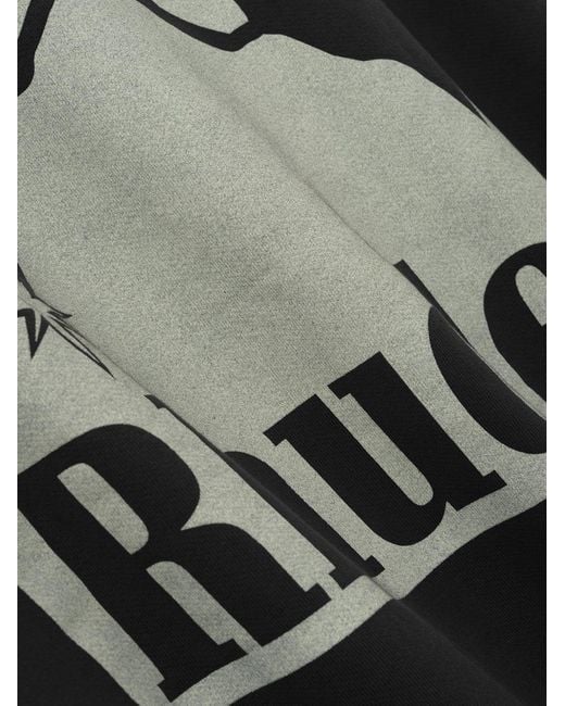 Rhude Black Moonlight Badge Hoodie for men