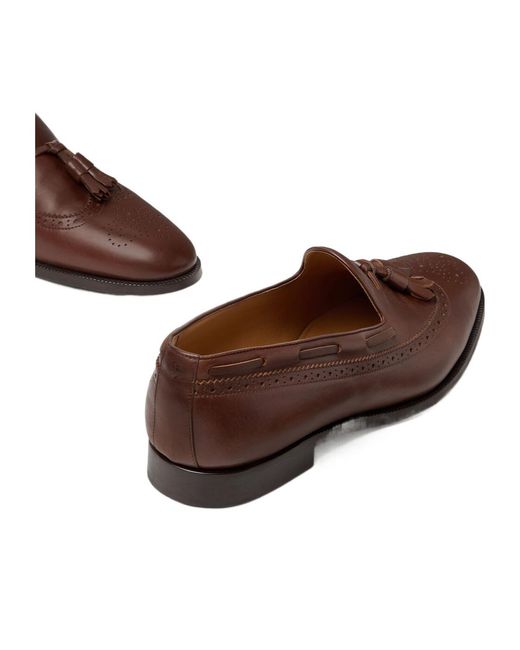 Loro Piana Brown Serge Walk Loafer for men