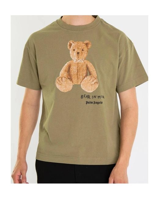 Palm Angels Green Bear for men