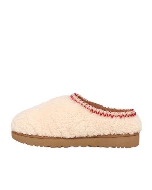 Ugg Pink Tasman Maxi Curly Slippers