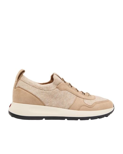 Tod's Natural Sportiva 79K Panelled Knit Sneakers
