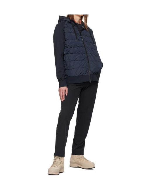 Canada Goose Blue Hybridge Huron Zipper Down Jacket for men