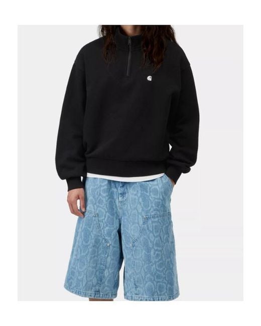 Carhartt Black Casey High Neck Sweatshirt
