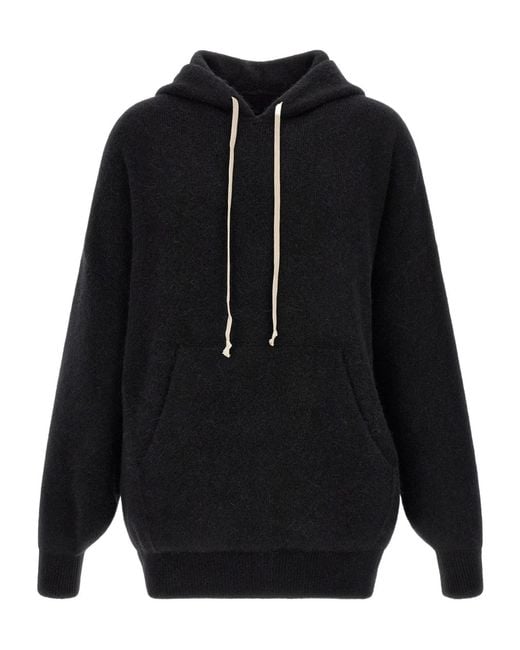 Rick Owens Blue 'Hun' Hoodie for men
