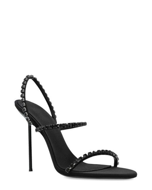 Paris Texas Metallic Lidia Singback Sandals