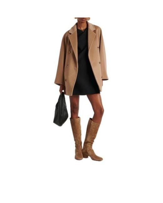 Gianvito Rossi Brown Suede Knee-High Boots