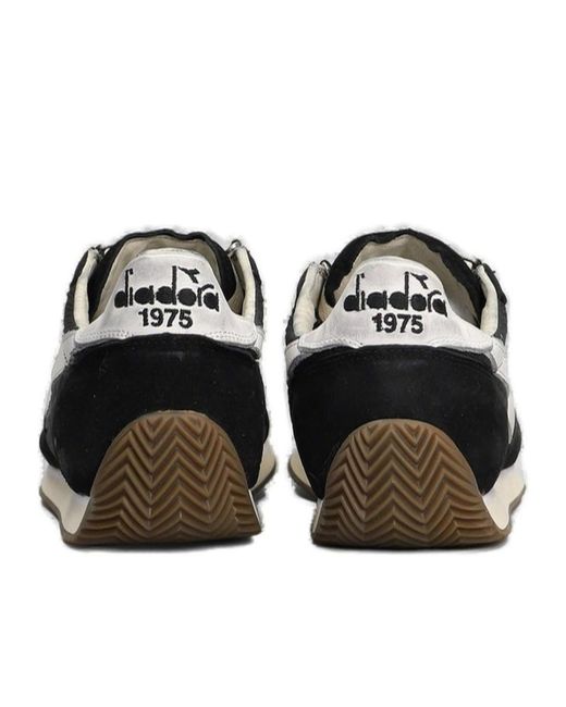 Diadora Black Equipe Vela Sneakers for men