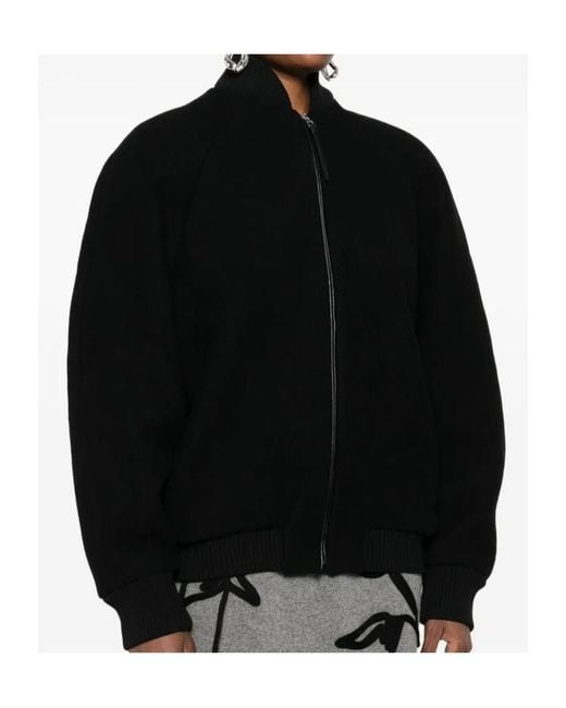 Jacquemus Black Long Sleeved Zip-Up Jacket
