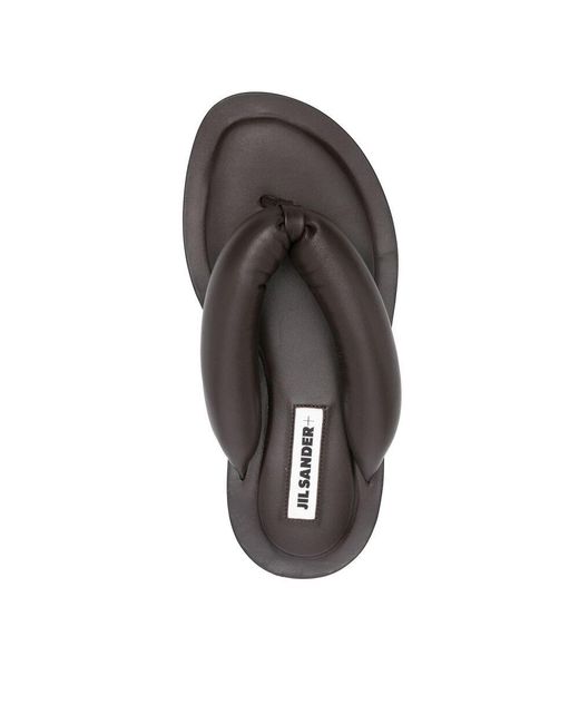 Jil Sander Multicolor Nappa Flip Flops