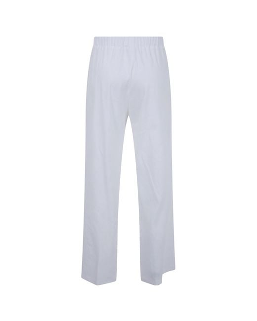 Seventy White Buttoned Trousers