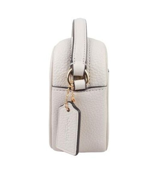 COACH Natural Mini Jamie Camera Shoulder Bag