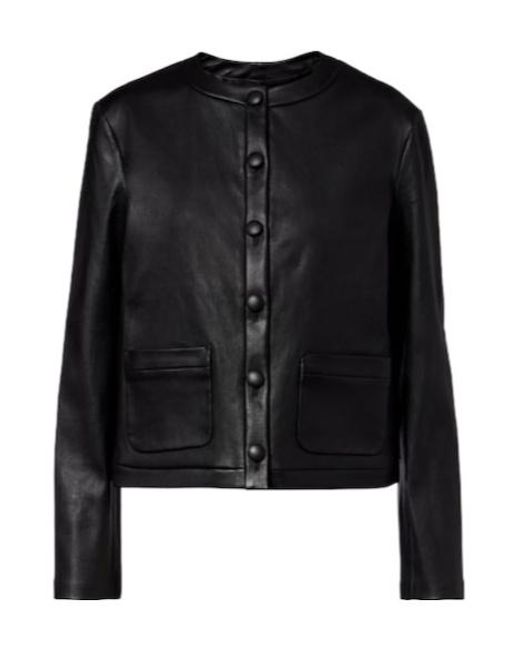 Stouls Black Gabrielle Leather Jacket
