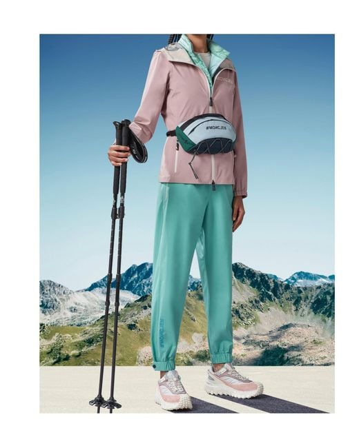Moncler Pink Grenoble Valles Hooded Jacket