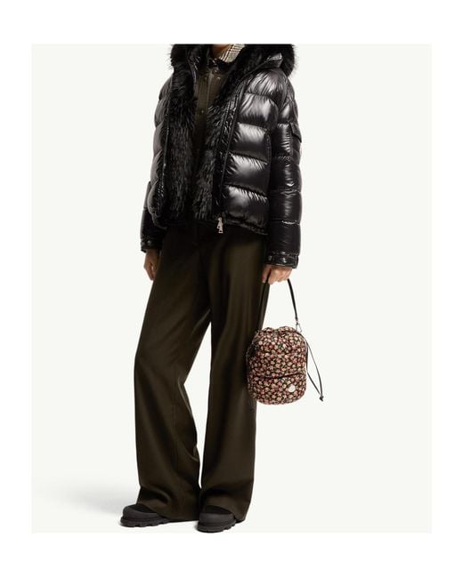 Moncler Black Hypolais Short Down Jacket