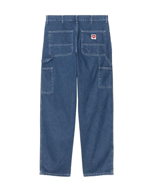 Carhartt Blue Single Knee Pants for men
