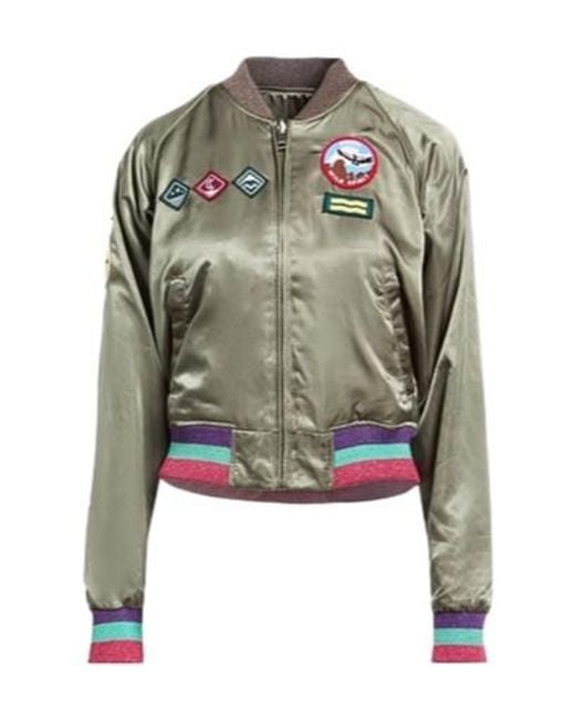 DIESEL Green Simple Baseball Jacket