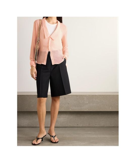 Coperni Pink Long-Sleeved Shirt