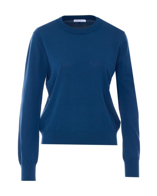 Patrizia Pepe Blue Long Sleeved Sweater
