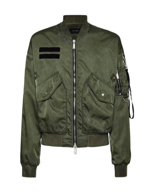 DSQUARED2 ワイヤーミリタリージャケット セール】Z-2-SP-9E40 フーデッド ジャケット デッキジャケット