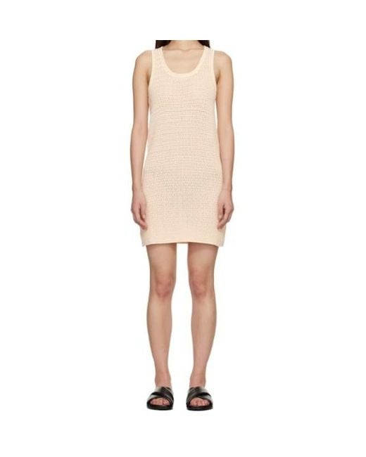 Anine Bing Natural Camisole Dress