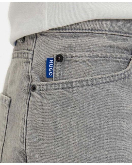 Boss Blue Belt Loop Shorts for men