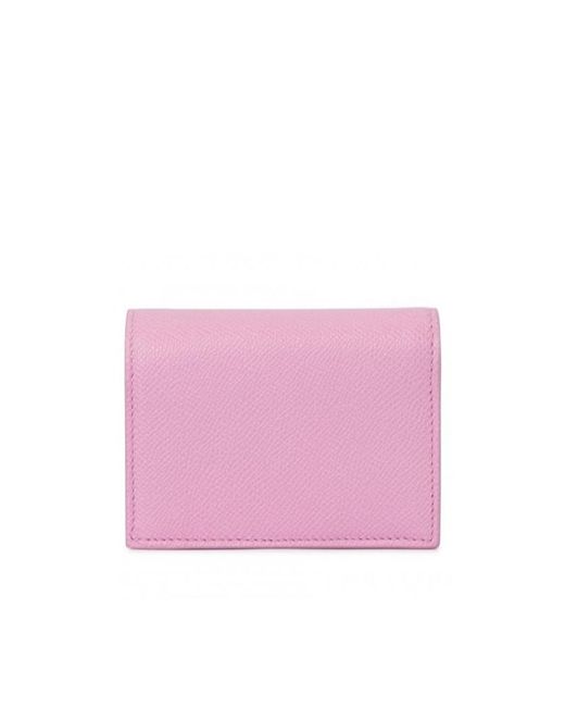 Ferragamo Pink Logo Wallet