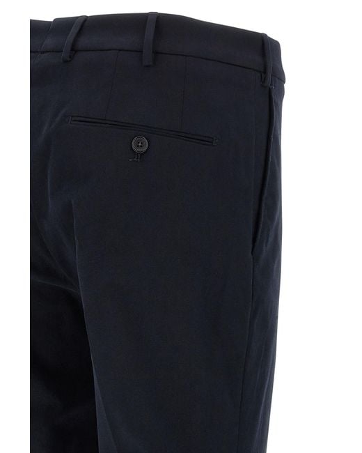 Incotex Blue Pattern 30 Slim-Fit Pants for men